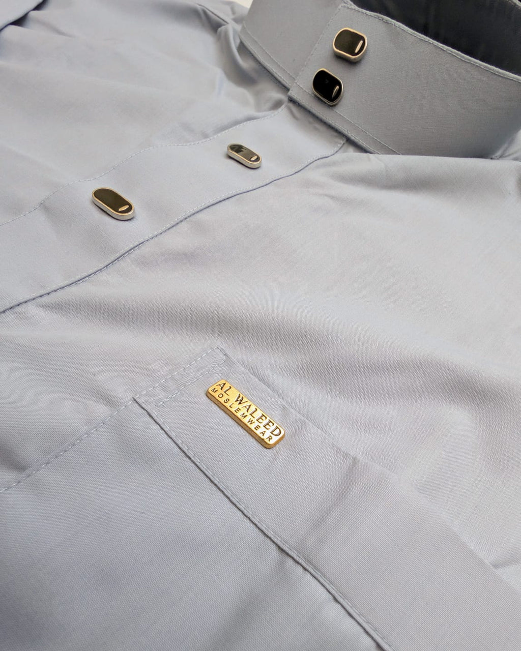 Al Waleed Men Thobe Grey