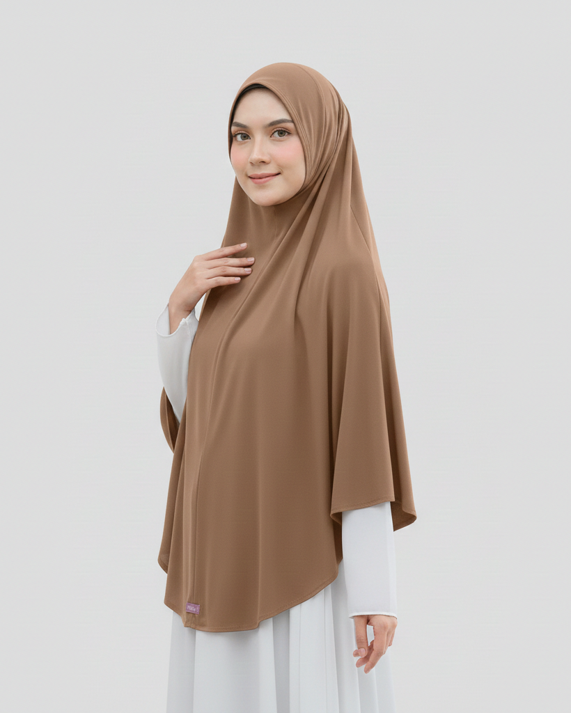 Arafa Livia Instant Hijab cappuccino