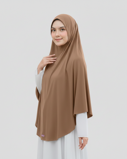 Arafa Livia Instant Hijab cappuccino