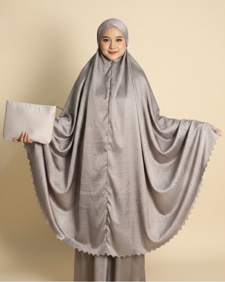 Armani Women Abaya Prayer Set Bronze