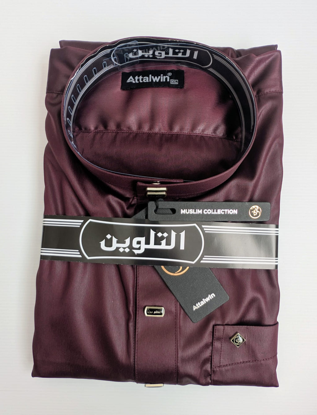 Attalwin men Thobe maroon 