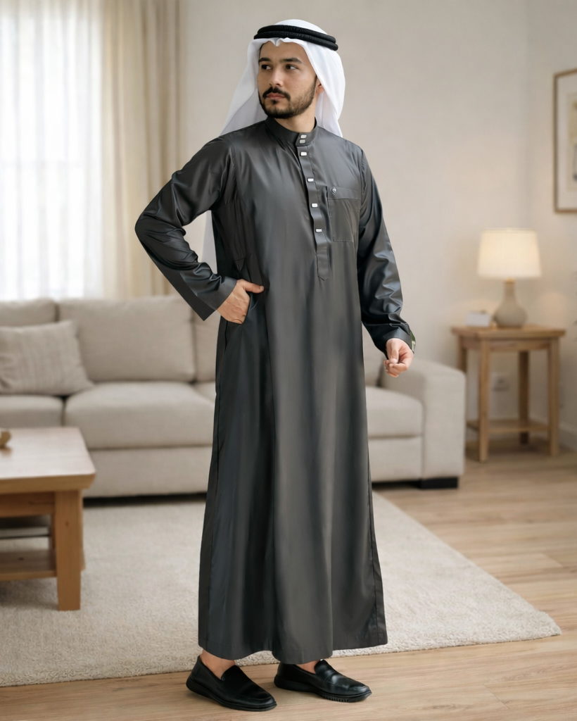 Attalwin men Thobe black