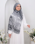 Aurora Series Modal Viscose Pashmina Hijab grey