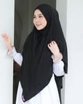 Bella Alisha Instant Hijab Khimar black