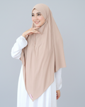 Bella Alisha Instant Hijab light brown