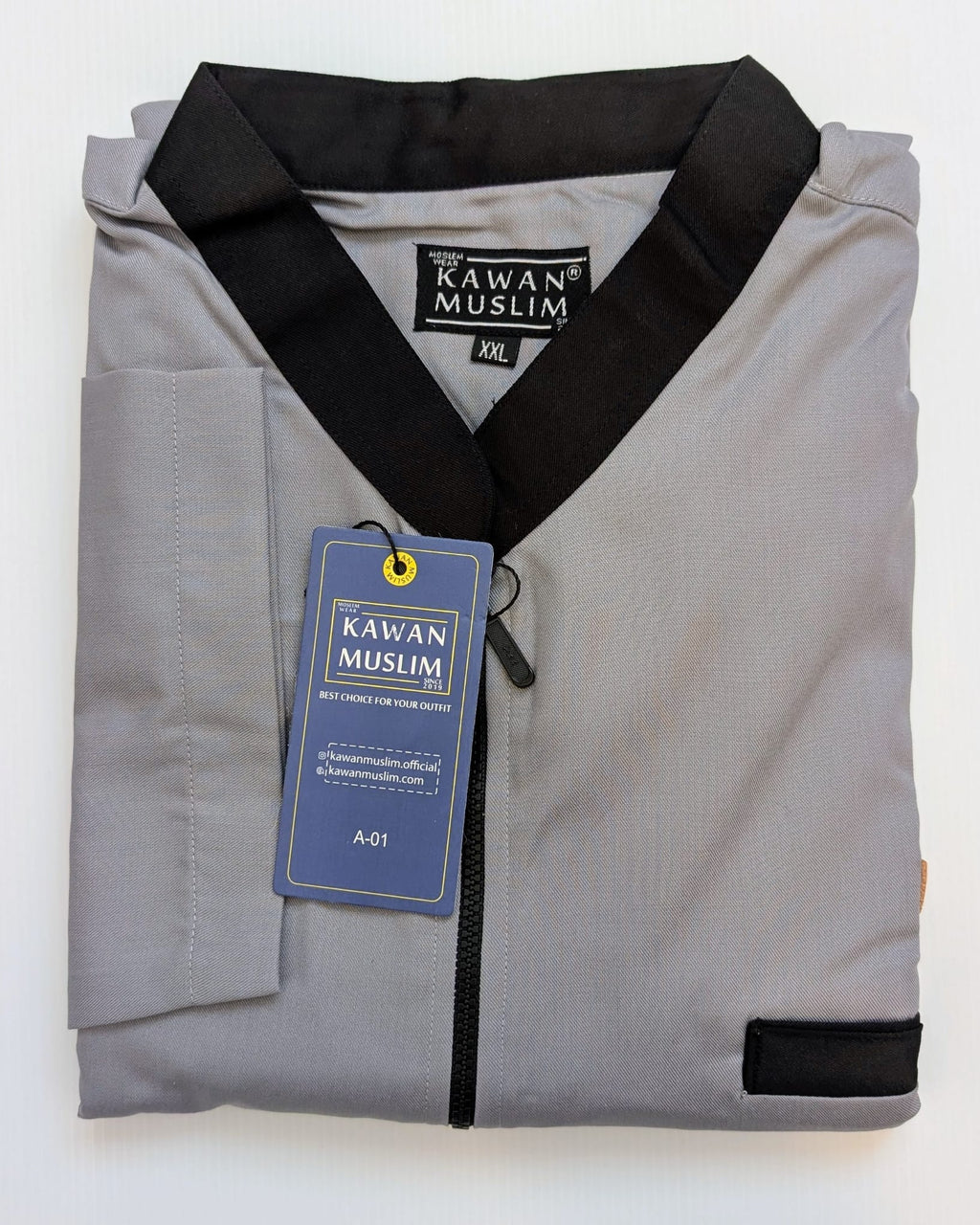 Kawan Muslim Thobe grey