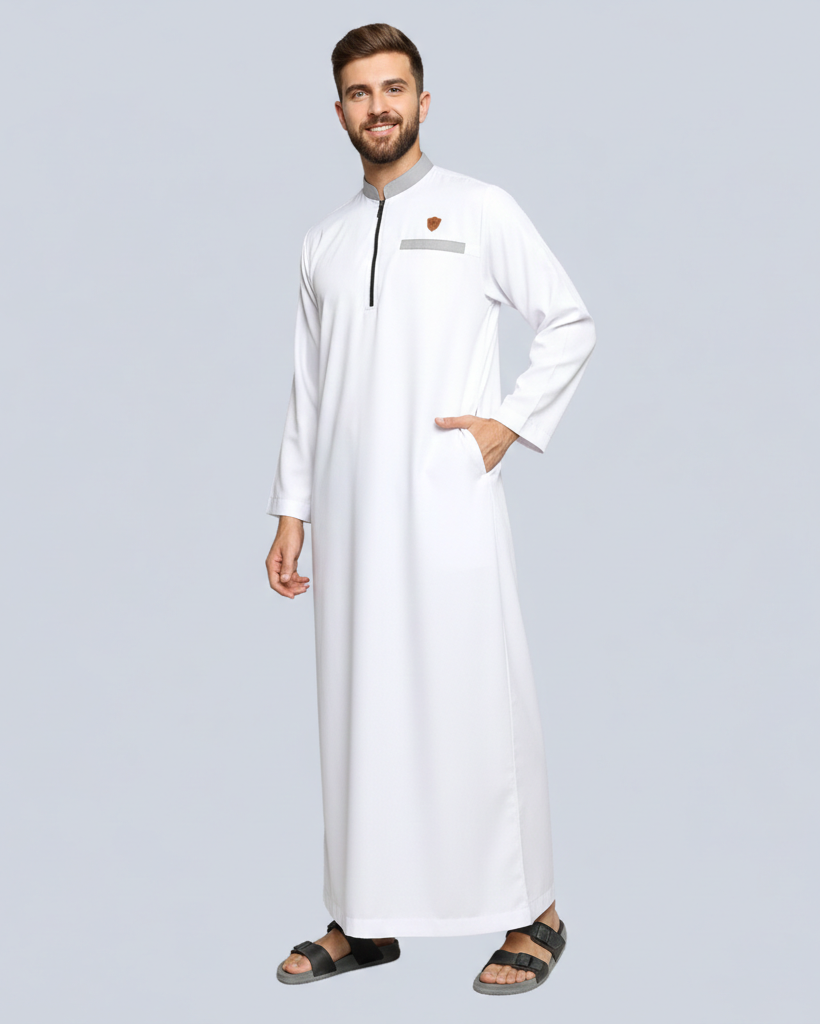 Kawan Muslim Thobe white