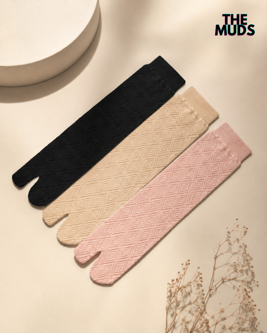 THE MUDS Women's Thumb Socks