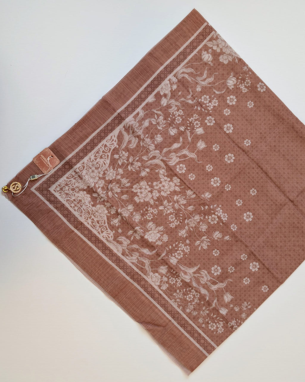 Umamascarves Square Hijab brown