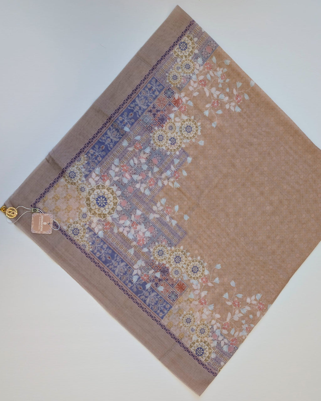 Umamascarves Square Hijab light brown