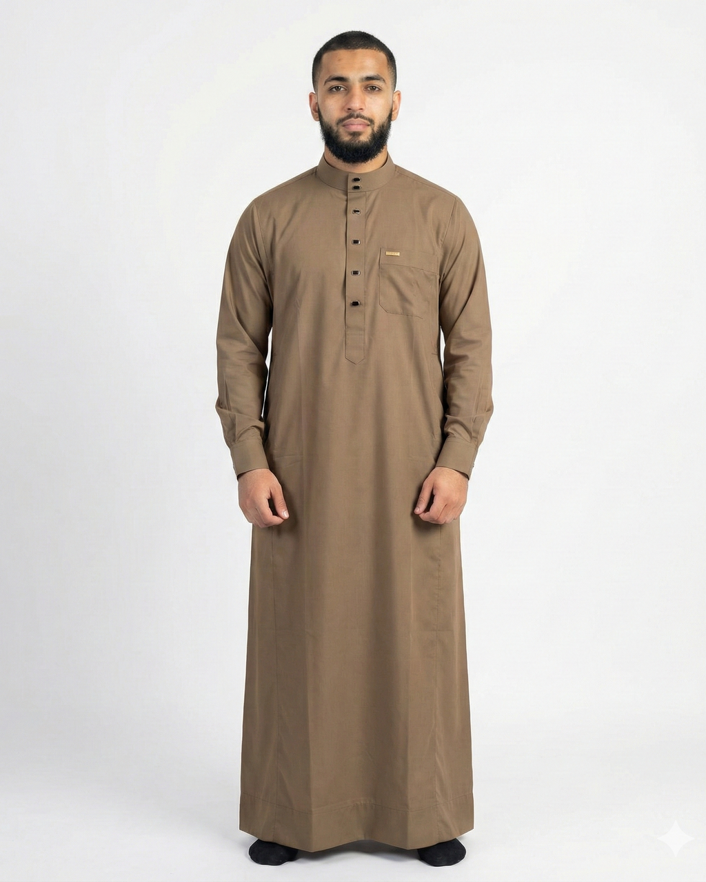 Al Waleed Men Thobe Mocca