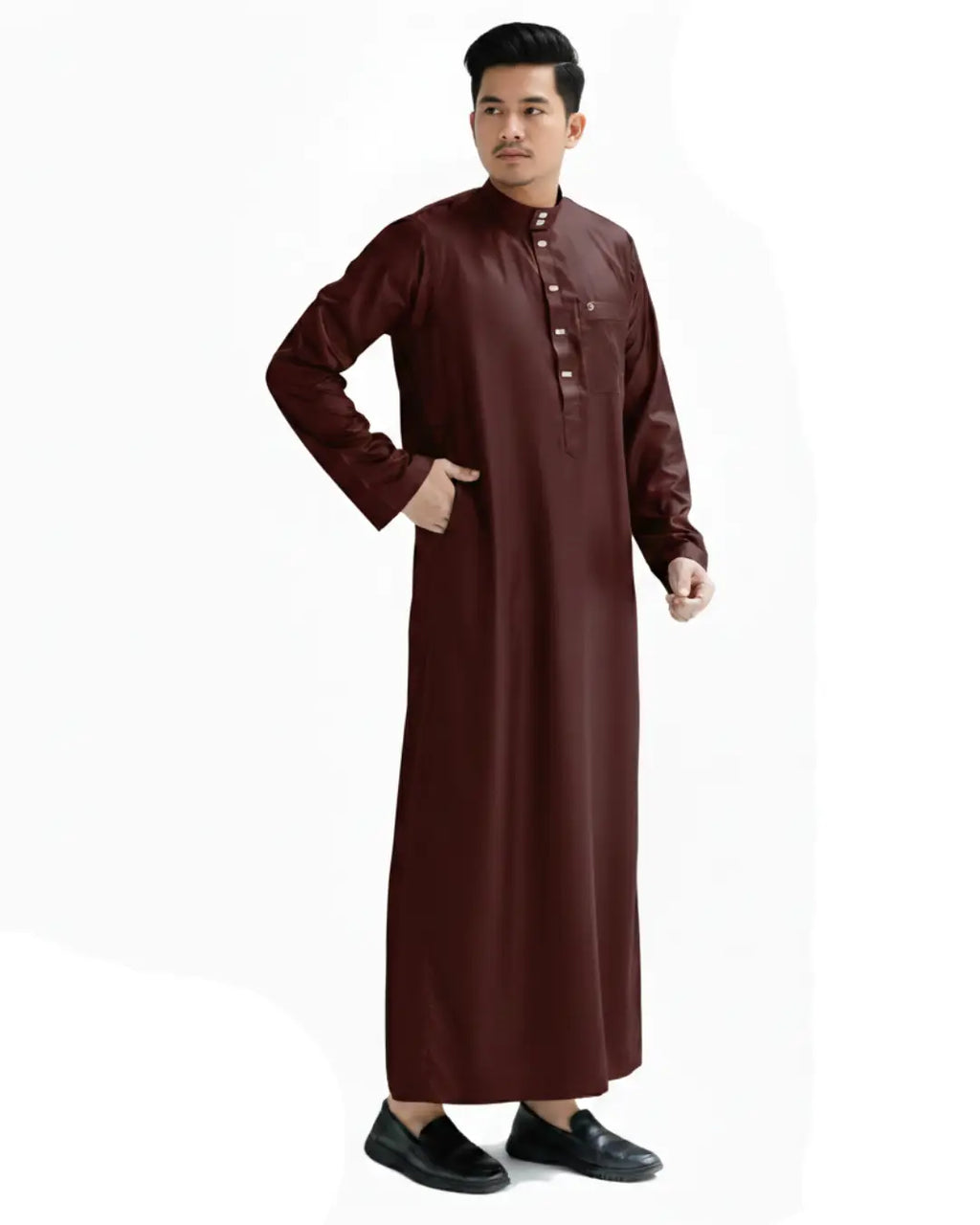 Attalwin men Thobe maroon